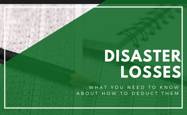 Deducting Disaster Losses for Individuals 